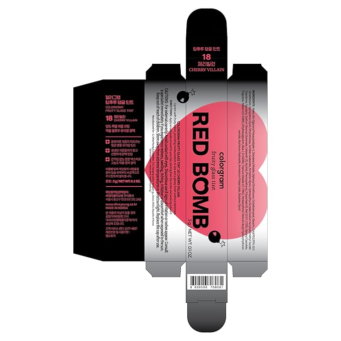 COLORGRAM FRUITY GLASS TINT 18 CHERRY VILLAIN