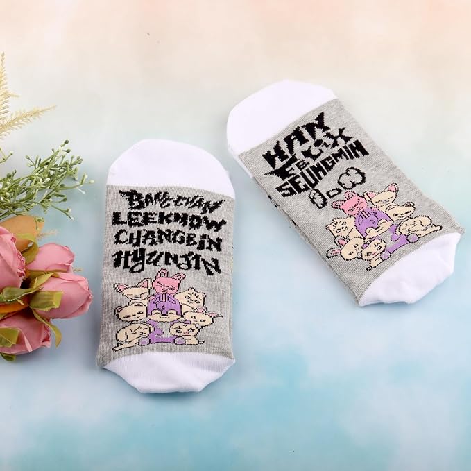 G2TUP Korean Pop Music Socks Groups Member Fans Gifts Korean Pop Member Socks Music Album Merch
