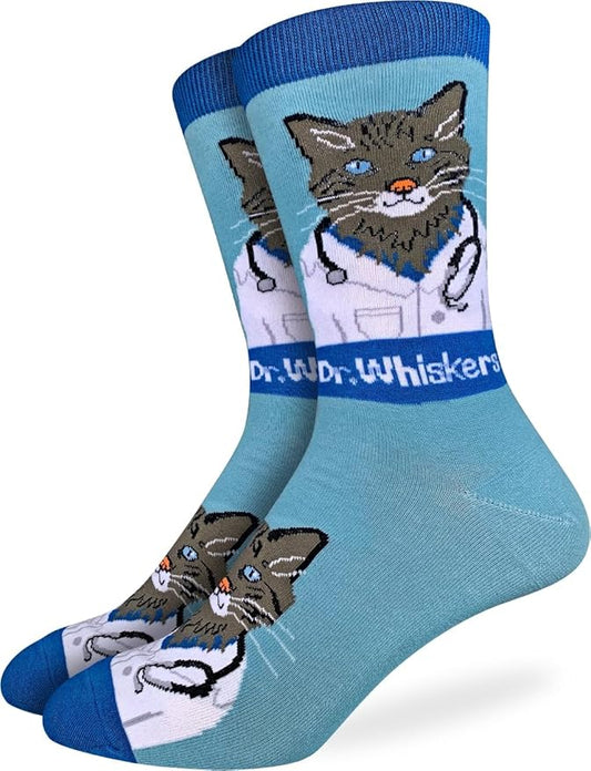 Cows in a Field Cotton Crew Socks by Good Luck Sock