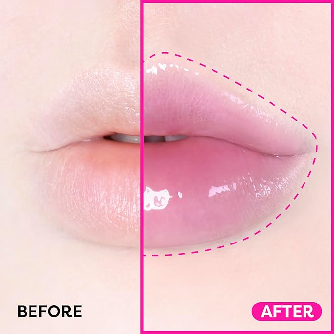 COLORGRAM FRUITY GLASS GLOSS 01 GRAPE BLACK | Non-Sticky Glossy Lip Tint with Glass-Like Shine | Long-Lasting Hydrating Lip Gloss for Smooth & Plump Lips