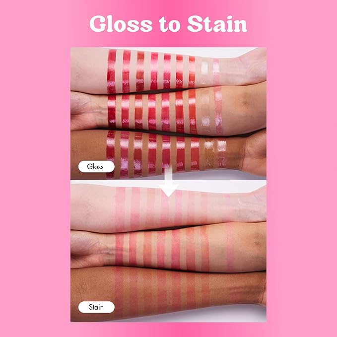 COLORGRAM FRUITY GLASS TINT 11 BUBBLES PINK | Long-Lasting Glossy Lip Tint for Effortless Glow | Radiant, Non-Sticky | Korean Beauty Lip Gloss for Daily Wear