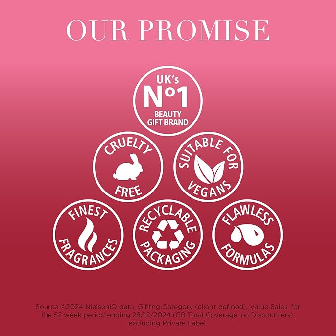 Baylis & Harding Midnight Cherry Luxury Pamper Gift Set - Vegan Friendly