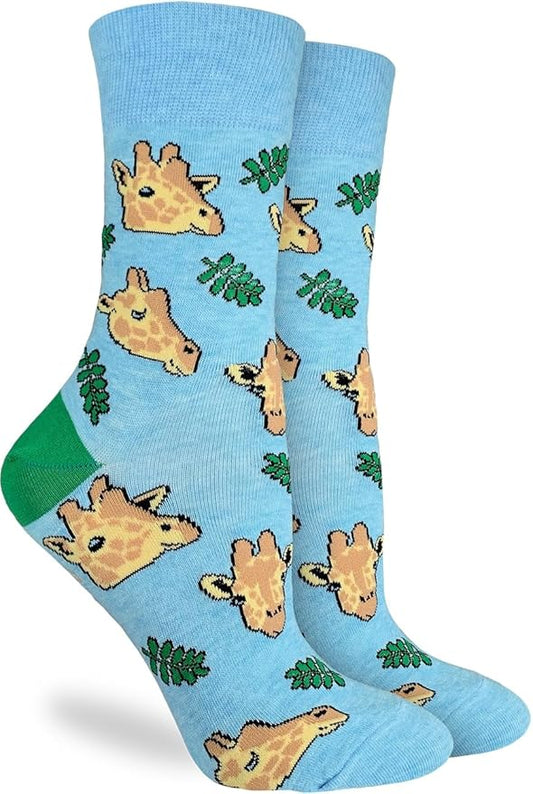 Cows in a Field Cotton Crew Socks by Good Luck Sock