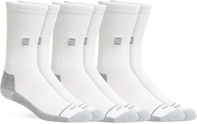 WORN Everyday Crew Socks – Moisture-Wicking Performance Merino, Ultra-Soft, All Day Dry, Men & Women, Work or Daily Use