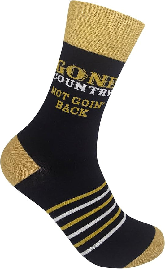 FUNATIC Socks with Funny Sayings - Novelty Gifts for Men, Women, Teens - Sarcastic, Profane, Rude