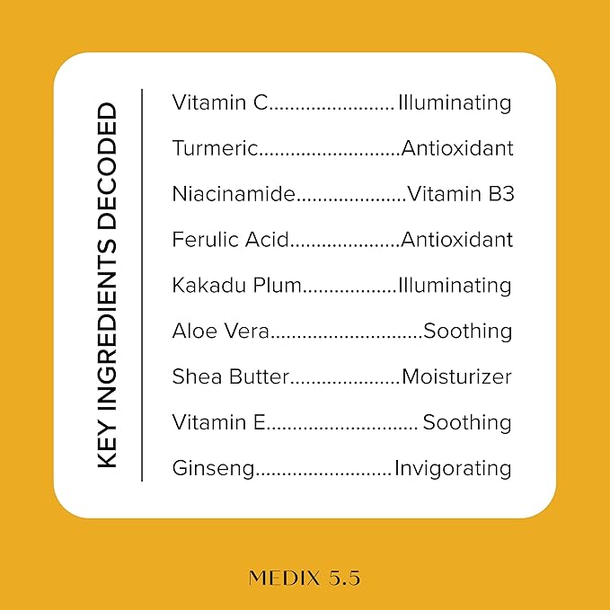 MEDIX 5.5 Vitamin C Cream Face Lotion & Body Lotion Moisturizer | Anti Aging Skin Care Firming & Brightening Cream Diminishes The Look Of Uneven Skin Tone, Age Spots, & Sun Damaged Dry Skin, 15 Fl Oz