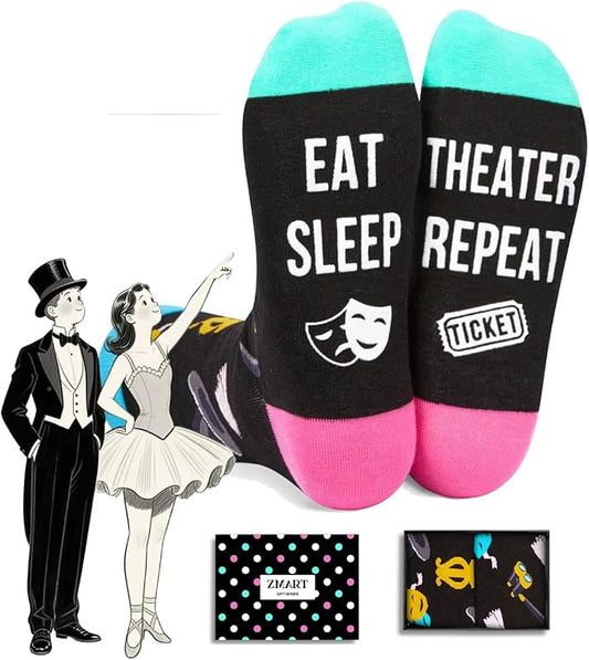 Zmart K Pop Mahjong Theater Gifts - Kpop Mahjong Musical Broadway Socks for Women Men