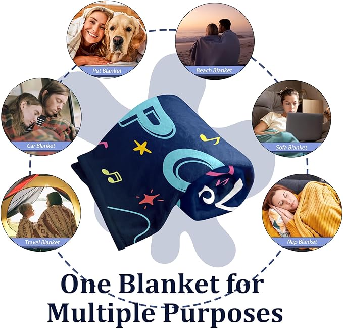 TI-EDC Kpop Merch, K Drama Gifts, Korean Stuff, K Pop Gifts for Teen Girls & Women, K Pop Throw Blanket 40x30in, Christmas Blanket