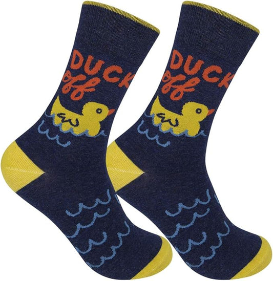 FUNATIC Funny and Crazy Socks with Sayings - Novelty Gifts for Men, Women, Teens