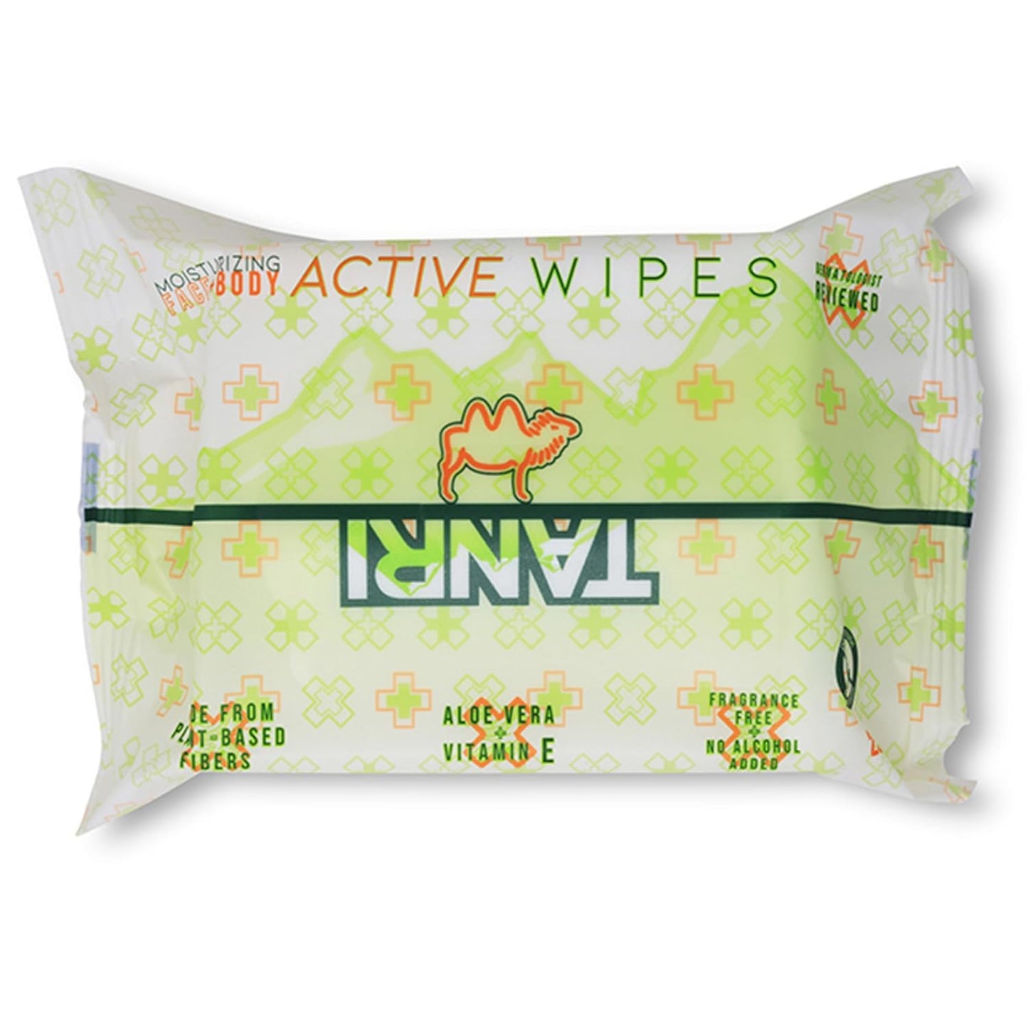 TANRI Primo Explorer Pack; Includes SPF50+ Sunscreen Spray that Goes on Clear, Active Wipes No-Rinse Body Wipes, Moisturizing SPF15 Pear Lip Balm and an Adjustable Fanny Pack (4-Pack Bundle)