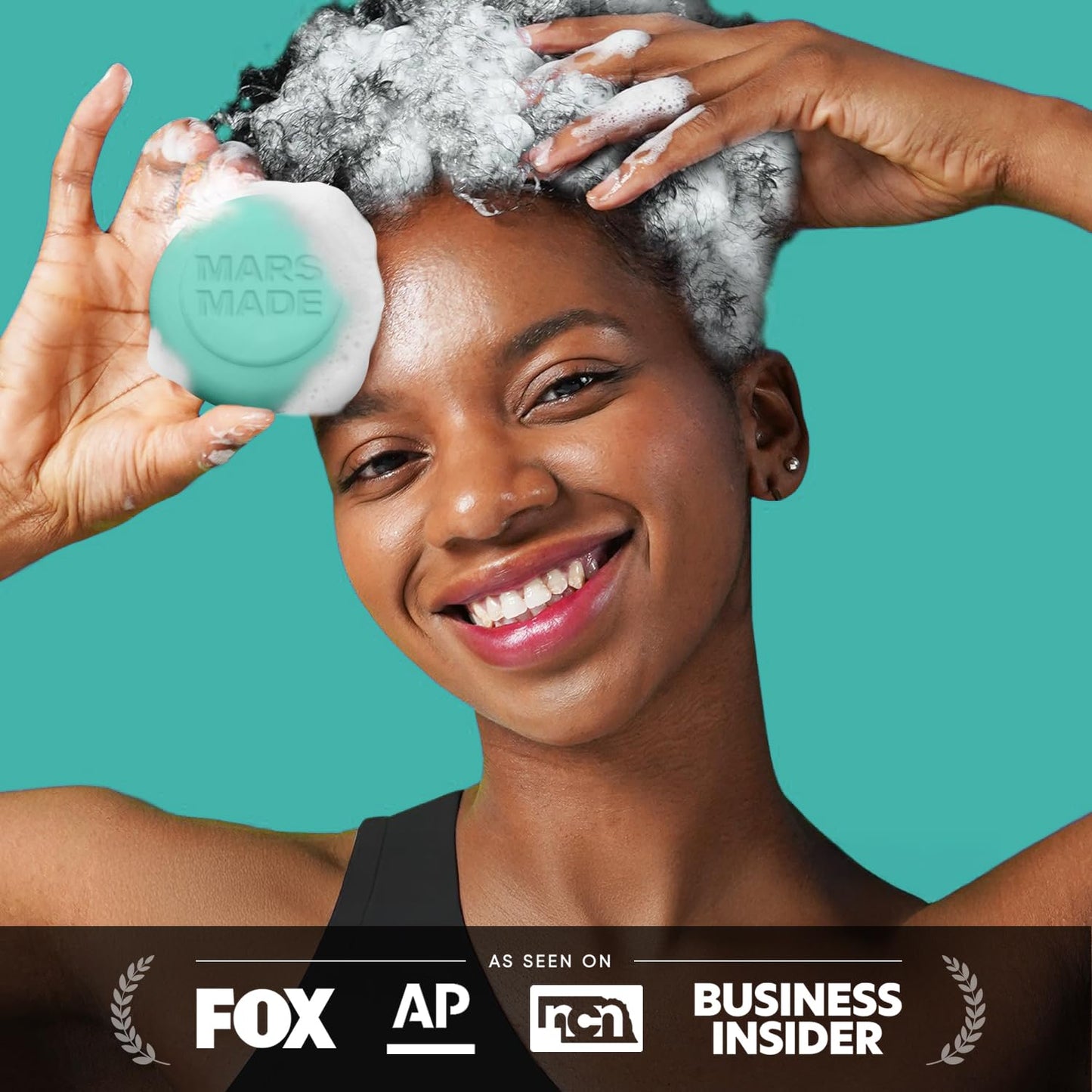 Centella Shampoo Bar 2.0 - Hydrating & Moisturizing Natural Hair Soap Bar Shampoo for Hair & Scalp Nourishment - Bathing Soap Solid Shampoo for All Hair Types (120g, 4.23oz)