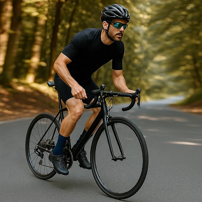 FGZ Mens Crew Socks Breathable Cotton Soft Casual Thin Socks for Work,Sport & Everyday Wear,5 Pairs