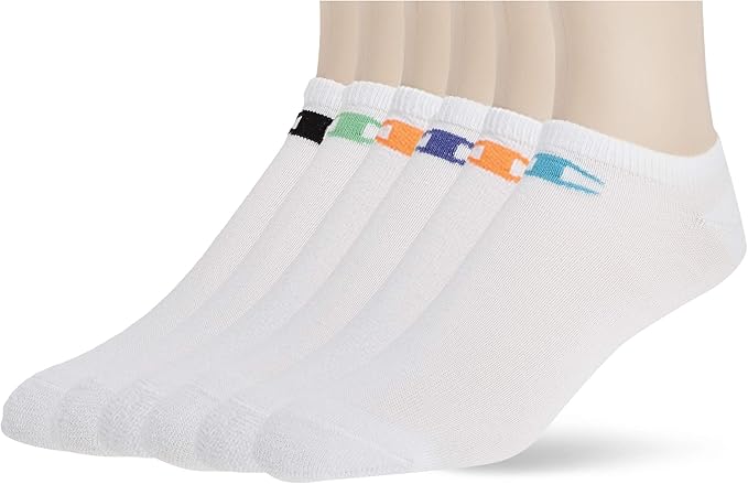Champion Women's Low Cut Beathable Moisture-Wicking Athletic Socks (6-Pack)
