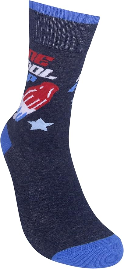 FUNATIC Funny and Crazy Socks with Sayings - Novelty Gifts for Men, Women, Teens