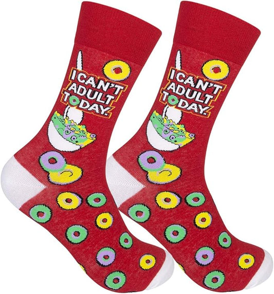 FUNATIC Funny and Crazy Socks with Sayings - Novelty Gifts for Men, Women, Teens