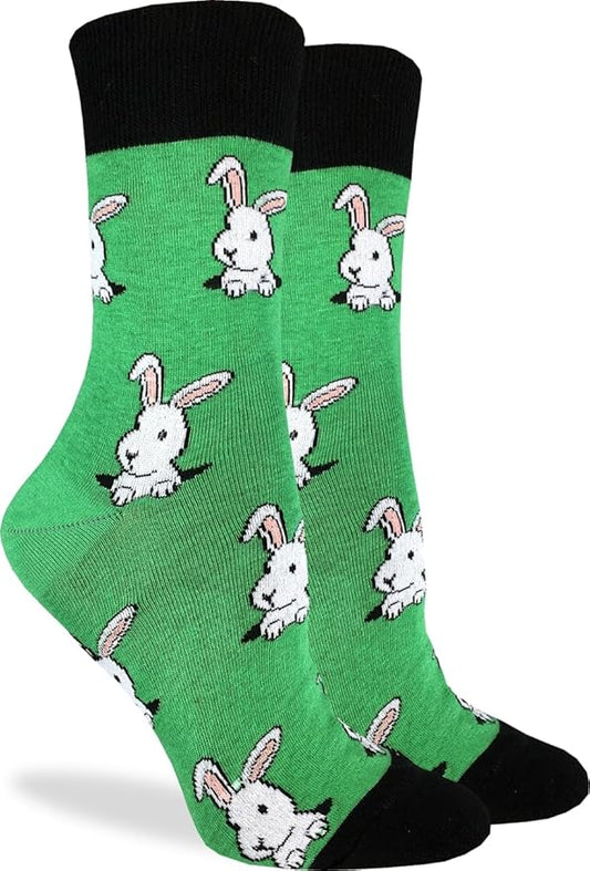 Cows in a Field Cotton Crew Socks by Good Luck Sock