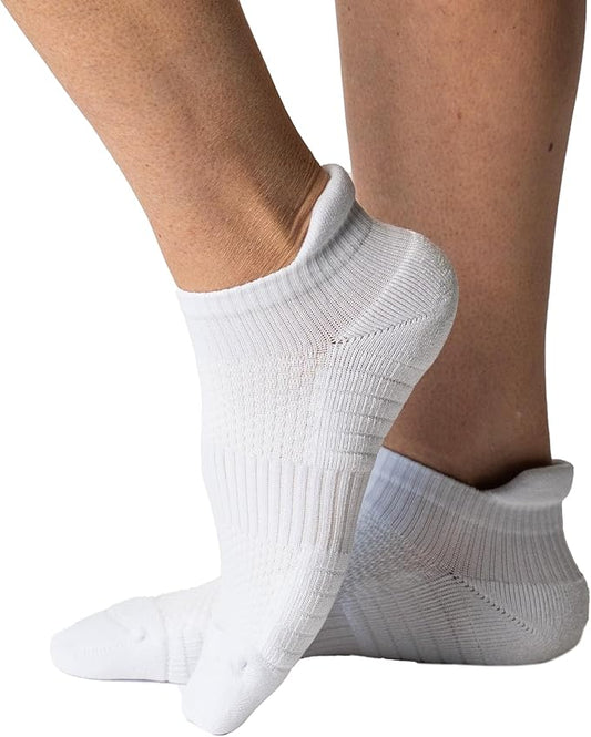Viasox Ankle Compression Socks for Women & Men, 14 mmHg Support Improves Circulation, Extra Cushioned