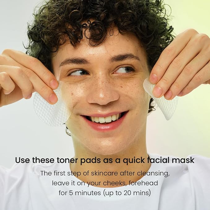 Biodance Sea Kelp Gel Toner Pads, Calming & Balancing Toner Pads for Sensitive Skin, Oil & Sebum Control, Refreshing Blemish Care, Korean Skincare, Stocking Stuffersㅣ4.93 fl.oz.(140g)*60Pads