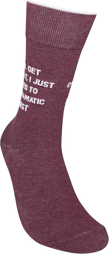 FUNATIC Socks with Funny Sayings - Novelty Gifts for Men, Women, Teens - Sarcastic, Profane, Rude