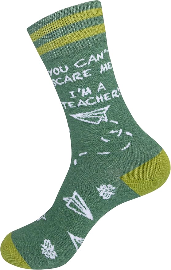 FUNATIC Funny and Crazy Socks with Sayings - Novelty Gifts for Men, Women, Teens
