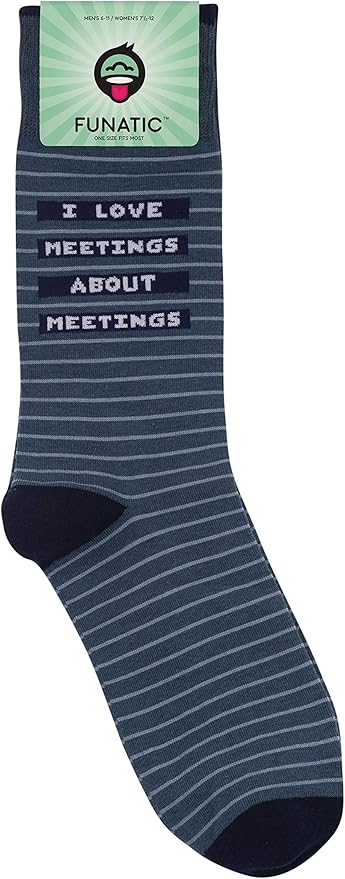 FUNATIC Funny and Crazy Socks with Sayings - Novelty Gifts for Men, Women, Teens