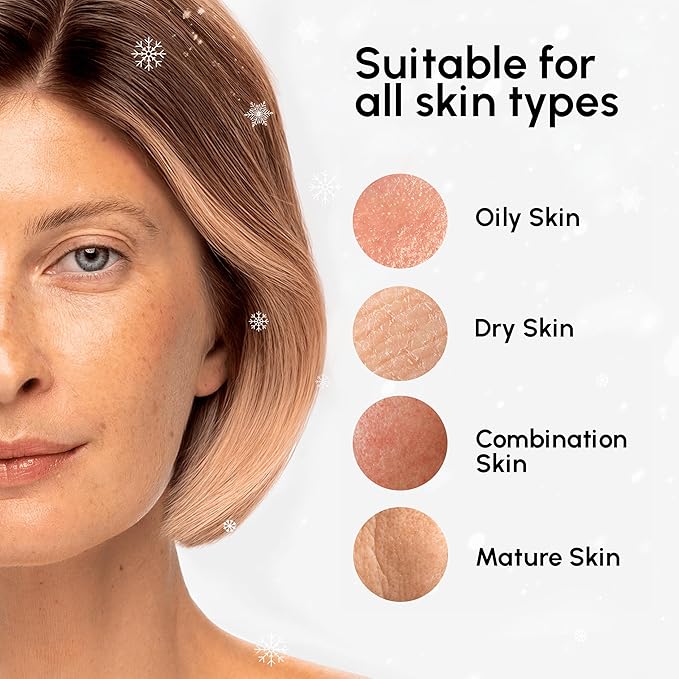 MAREE Holiday Skincare Gift Set — Under Eye Patches, Collagen Face Mask & Cute Pimple Patches for Face — Christmas Gifts & Stocking Stuffers for Women and Men — Top Christmas Gifts for Mom & Coworkers