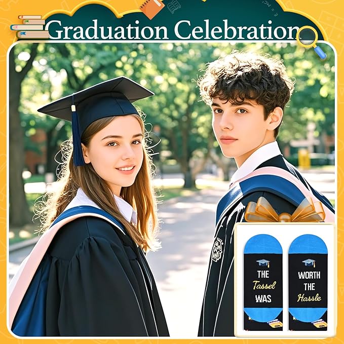 HAPPYPOP Breast Cancer Gifts - Women Survivors Cancer Awareness Socks, Chemo Care Gifts