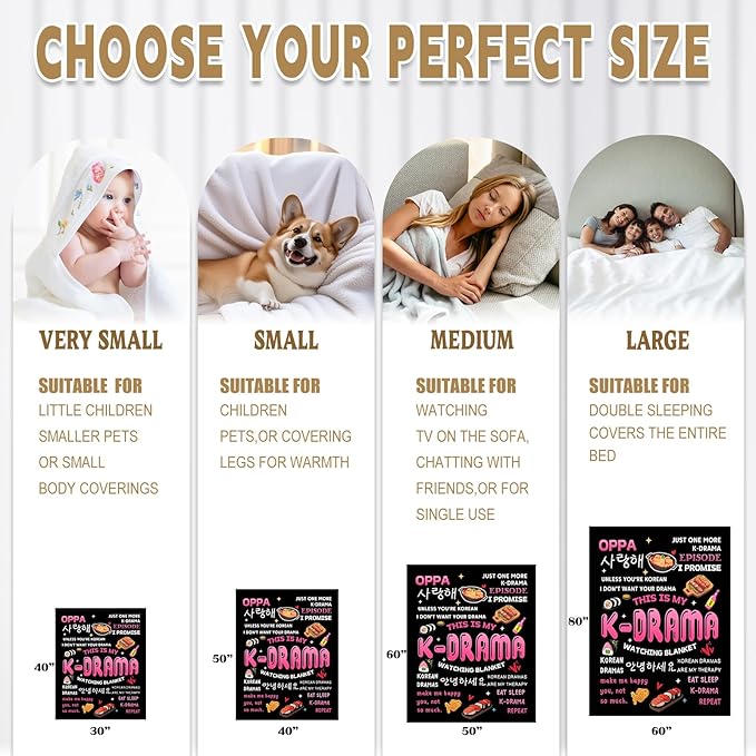 Kpop Blanket Gifts for K-Pop Fans - Super Soft Flannel Kpop Blankets for Girls Teen Fans Bedding Couch Sofa - Korean Kpop Merch Fandom Throw for Idol Lovers Dorm Decor Christmas (Style 03, 50 X 60)