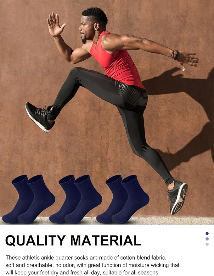 Tarpop 100 Pairs Bulk Mens Socks Moisture Wicking Casual Sports Ankle Socks for Homeless Unisex Adult Men Women