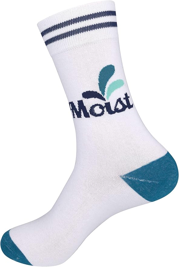 FUNATIC Funny and Crazy Socks with Sayings - Novelty Gifts for Men, Women, Teens