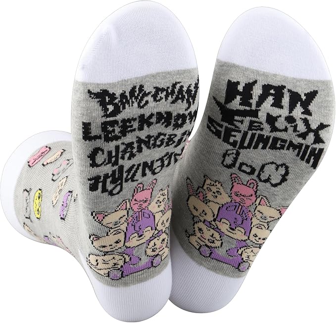 G2TUP Korean Pop Music Socks Groups Member Fans Gifts Korean Pop Member Socks Music Album Merch