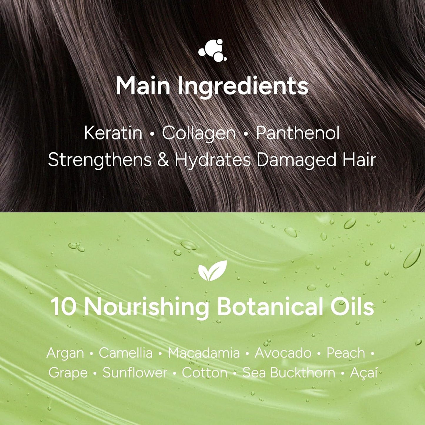 Perfumed Hair Oil & Serum – Korean Hair Essence Oil for Frizzy Hair, Shine & Damage Repair – Argan Oils & Amino Acids – Sulfate & Paraben-Free – WoodyBlackberry, 100ml / 3.38 fl oz