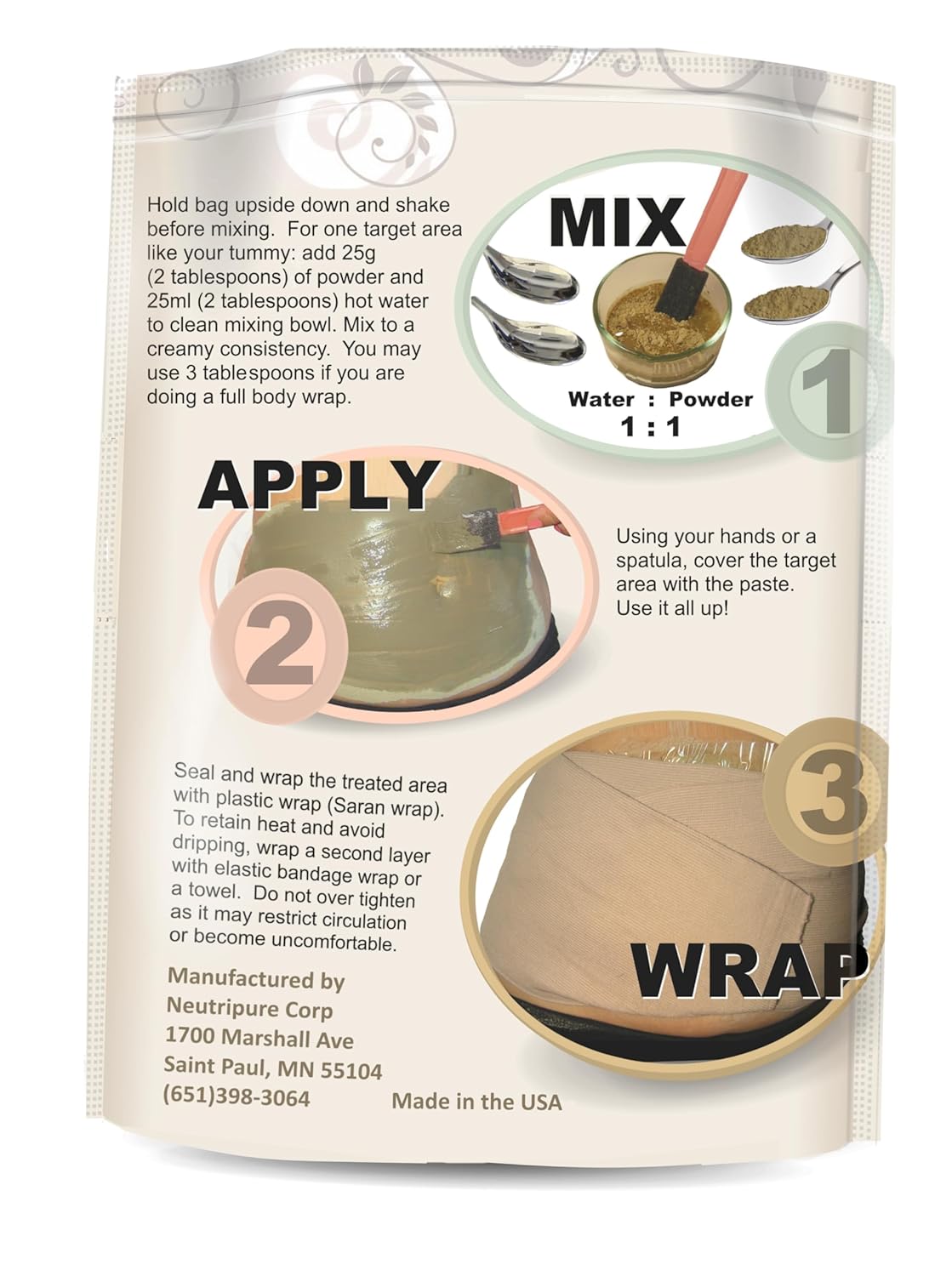 Neutripure DIY Body Wrap: SPA Formula for Home Use: Unlock Your Best Figure