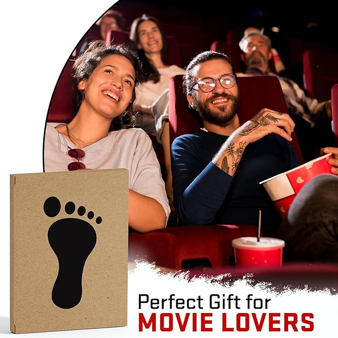 Movie Lover Gifts - Christmas Socks for Women, Funny and Horror Themed Gifts, Ideal for Movie Nights, Theater Gift