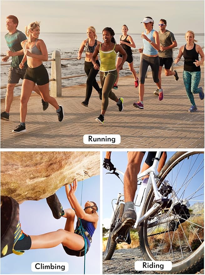 Tarpop 100 Pairs Bulk Mens Socks Moisture Wicking Casual Sports Ankle Socks for Homeless Unisex Adult Men Women