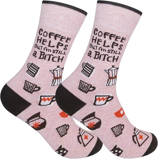 FUNATIC Funny and Crazy Socks with Sayings - Novelty Gifts for Men, Women, Teens