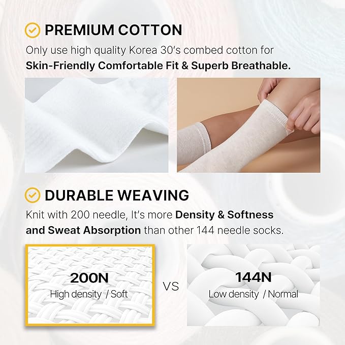 kikiya socks Women Ankle | 4-6 Pairs Heart Design Cute Animal Graphic Novelty Fruit Print Ladies Girls Cotton Socks | US 6-8