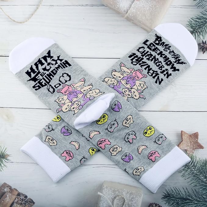 G2TUP Korean Pop Music Socks Groups Member Fans Gifts Korean Pop Member Socks Music Album Merch