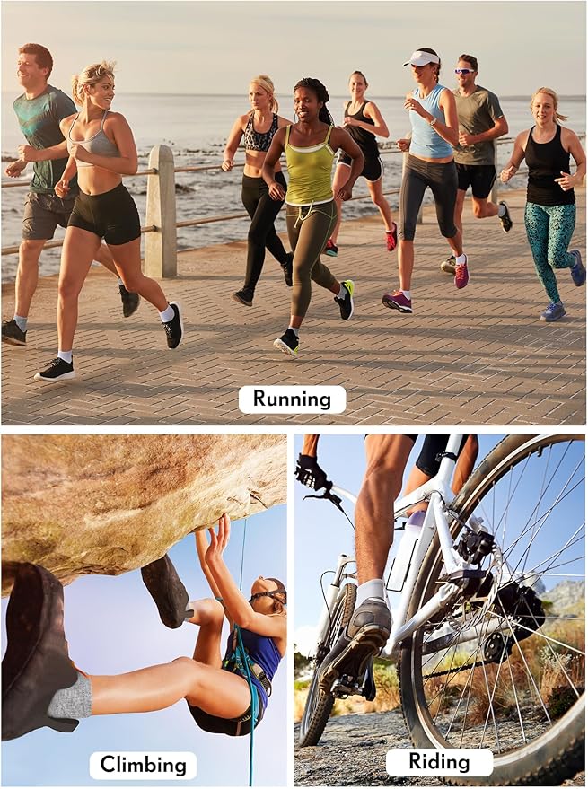 Tarpop 100 Pairs Bulk Mens Socks Moisture Wicking Casual Sports Ankle Socks for Homeless Unisex Adult Men Women