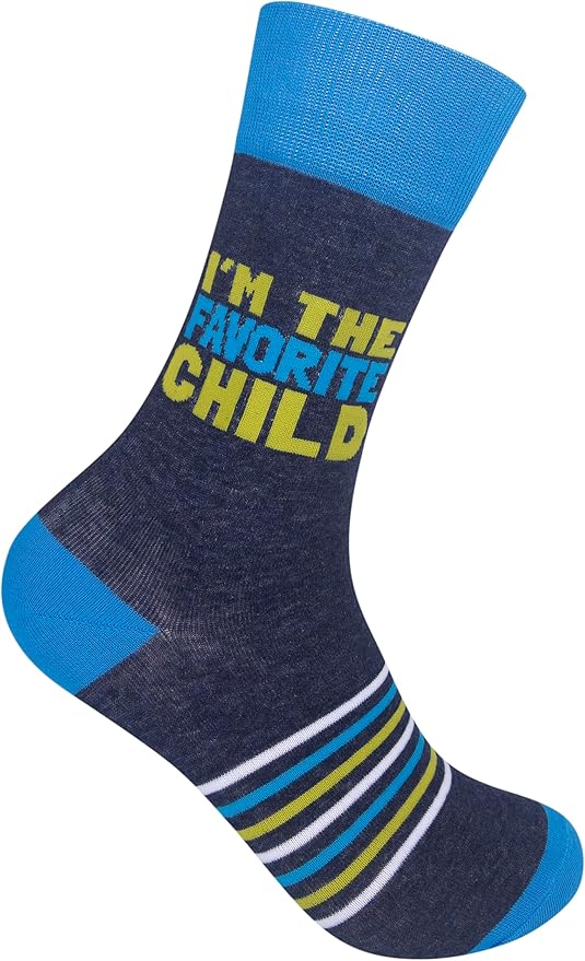 FUNATIC Funny and Crazy Socks with Sayings - Novelty Gifts for Men, Women, Teens