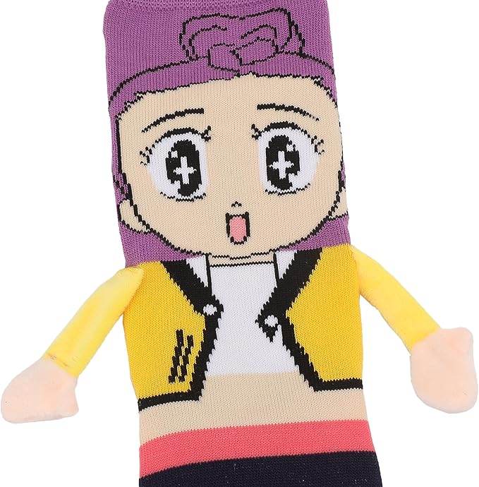 Bioworld KPop Demon Hunters Huntr/X 3-Pair Pack Casual Crew Socks