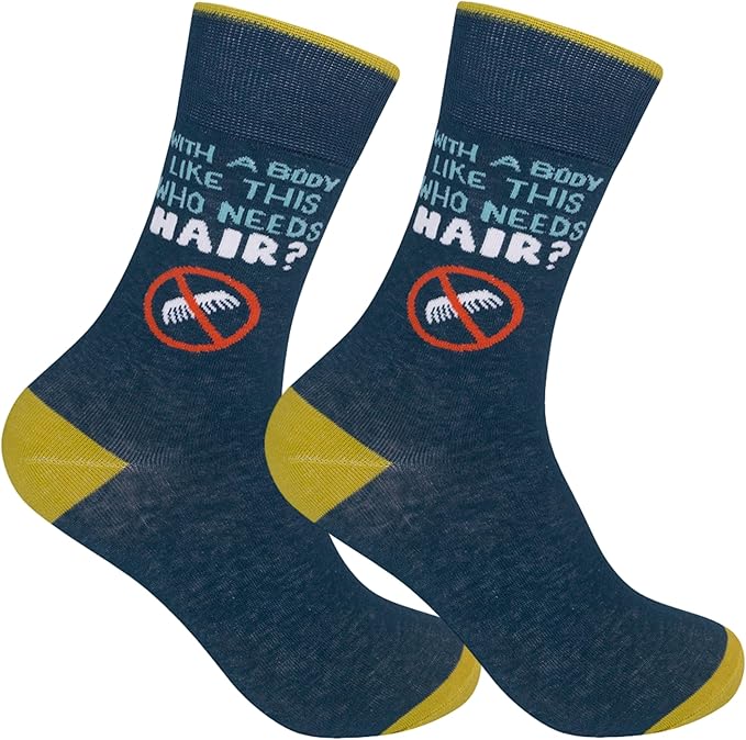 FUNATIC Funny and Crazy Socks with Sayings - Novelty Gifts for Men, Women, Teens