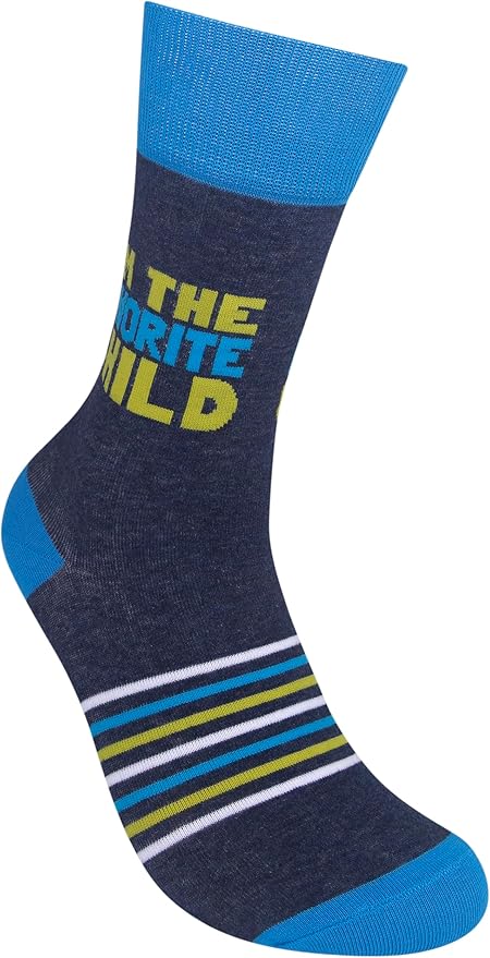 FUNATIC Funny and Crazy Socks with Sayings - Novelty Gifts for Men, Women, Teens