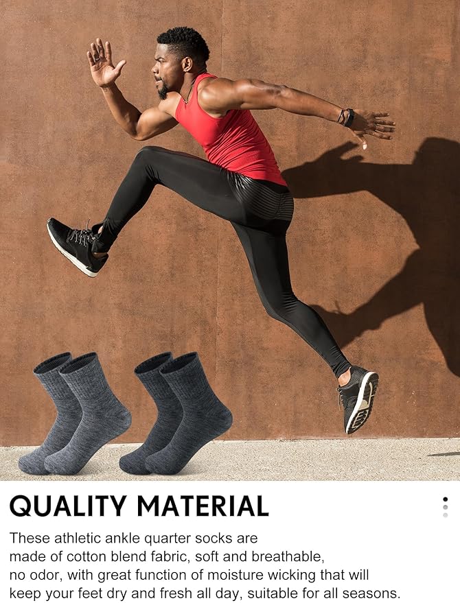 Tarpop 100 Pairs Bulk Mens Socks Moisture Wicking Casual Sports Ankle Socks for Homeless Unisex Adult Men Women