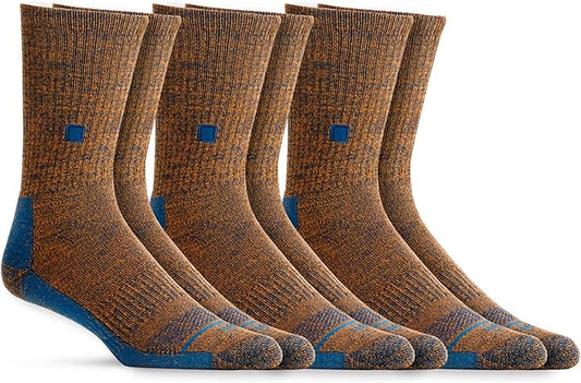 WORN Everyday Crew Socks – Moisture-Wicking Performance Merino, Ultra-Soft, All Day Dry, Men & Women, Work or Daily Use