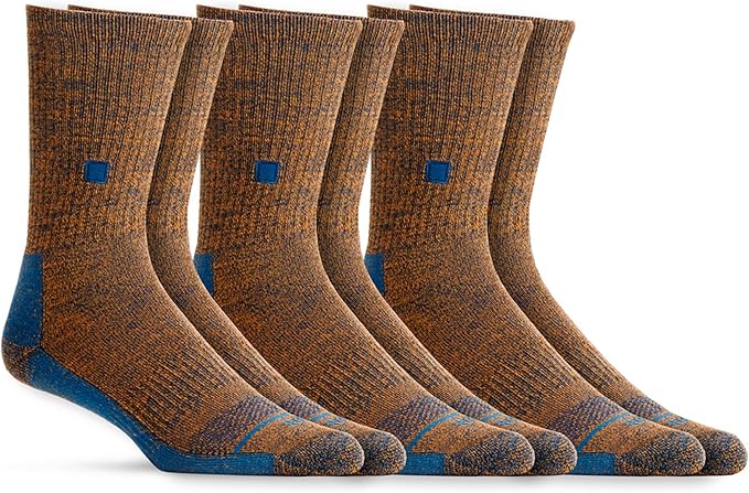 WORN Everyday Crew Socks – Moisture-Wicking Performance Merino, Ultra-Soft, All Day Dry, Men & Women, Work or Daily Use