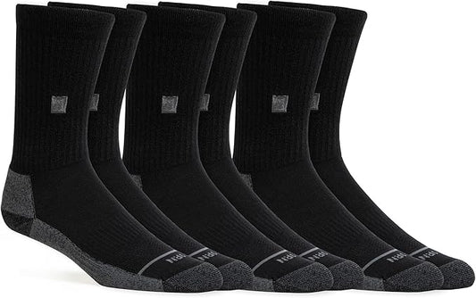 WORN Everyday Crew Socks – Moisture-Wicking Performance Merino, Ultra-Soft, All Day Dry, Men & Women, Work or Daily Use