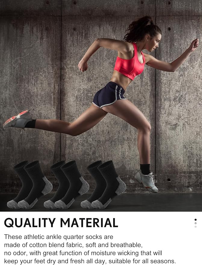 Tarpop 100 Pairs Bulk Mens Socks Moisture Wicking Casual Sports Ankle Socks for Homeless Unisex Adult Men Women