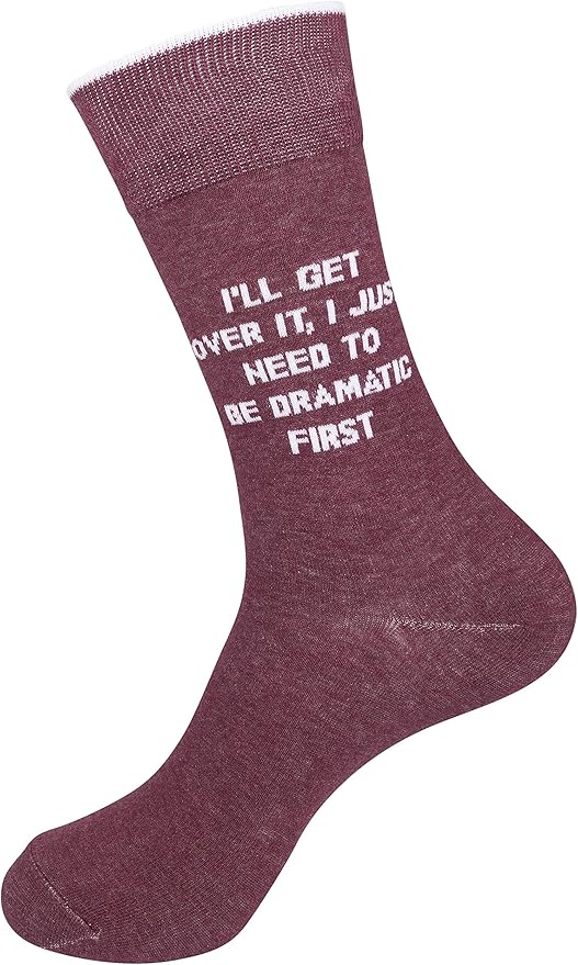 FUNATIC Socks with Funny Sayings - Novelty Gifts for Men, Women, Teens - Sarcastic, Profane, Rude