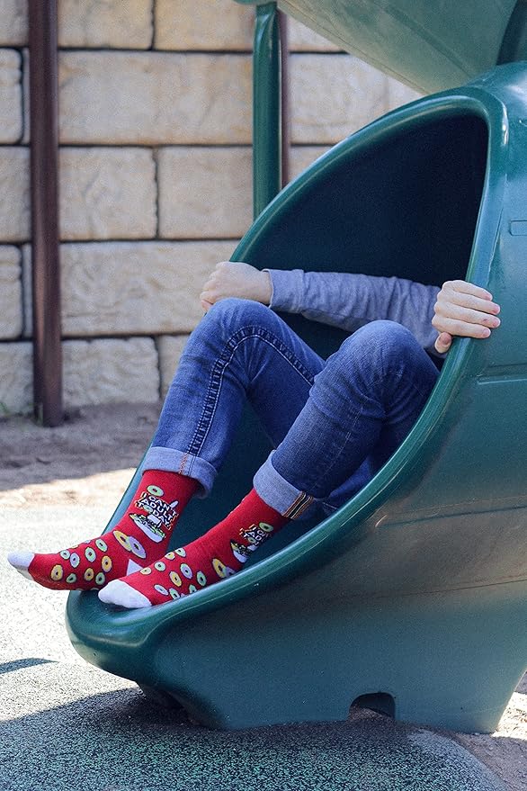 FUNATIC Funny and Crazy Socks with Sayings - Novelty Gifts for Men, Women, Teens